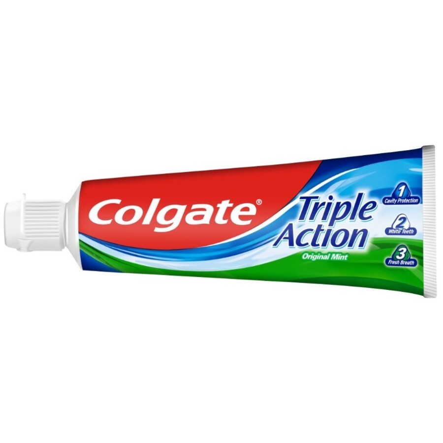 Зубна паста Colgate Triple Action потрійної дії, 50 мл: ціни та характеристики