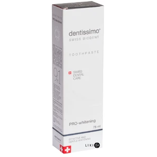 Зубная паста Dentissimo Pro-Whitening, 75 мл