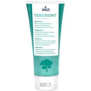 Зубная паста Dr. Wild Tebodont без фторида, 75 мл