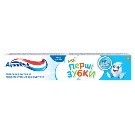 Зубная паста Aquafresh Мои первые зубки, 50 мл : цены и характеристики