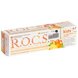 Зубна паста R.O.C.S. для дітей Лимон апельсин і ваніль, 45 г 