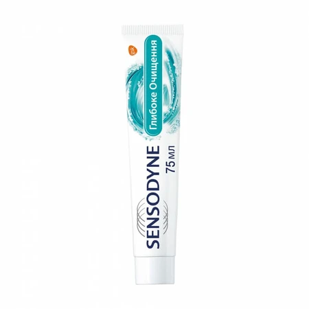 Зубна паста Sensodyne Глибоке очищення, 75 мл: ціни та характеристики