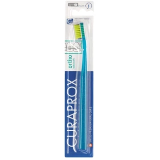 Зубная щетка Curaprox Ultra Soft Ortho CS5460, зелено-салатовая 