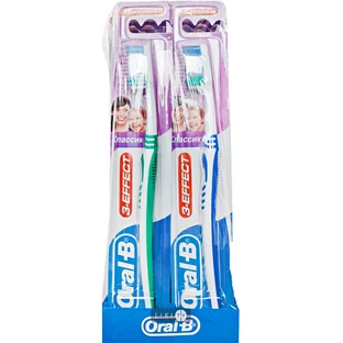 Зубна щітка Oral-B 3 Effect Classic 40 середньої жорсткості