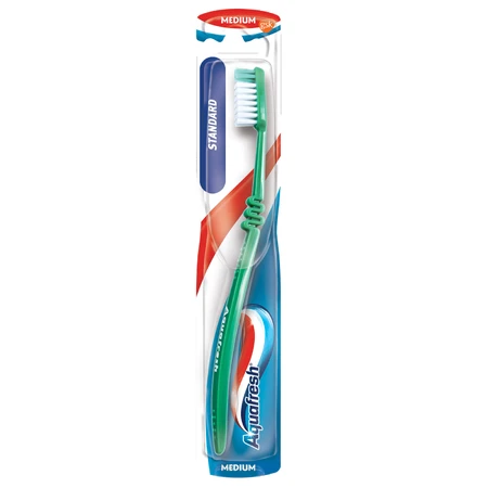 Зубная щетка Aquafresh Standart Medium средней жесткости: цены и характеристики