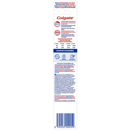 Зубная щетка Colgate Classic Deep Clean глубокая очистка, средней жесткости: цены и характеристики