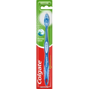 Зубная щетка Colgate Premier Clean отбеливающая, средняя
