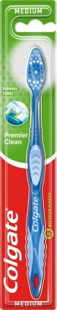 Зубная щетка Colgate Premier Clean отбеливающая, средняя