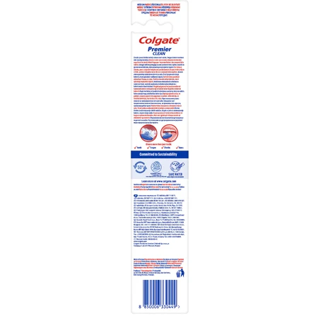Зубная щетка Colgate Premier Clean отбеливающая, средняя: цены и характеристики
