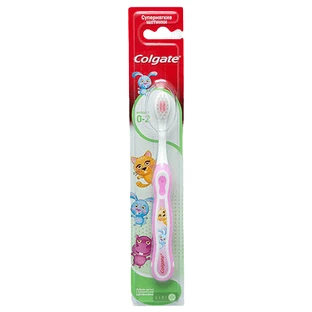 Зубна щітка Colgate My first Smiles Ultrasoft 0-2 роки