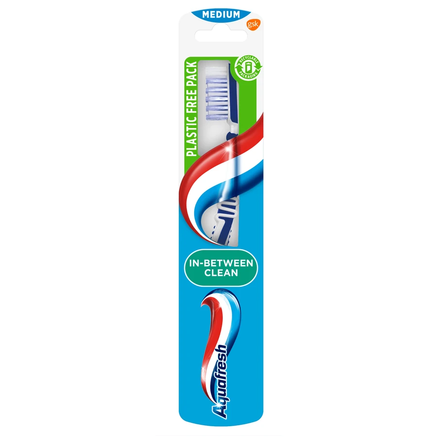 Зубная щетка Aquafresh In-between Clean Medium: цены и характеристики