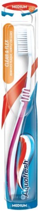 Зубна щітка Aquafresh Clean&amp;Flex середня 2 шт