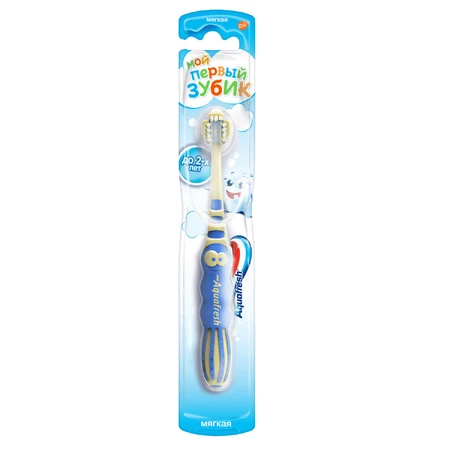 Зубная щетка Aquafresh Мои первые зубки мягкая: цены и характеристики