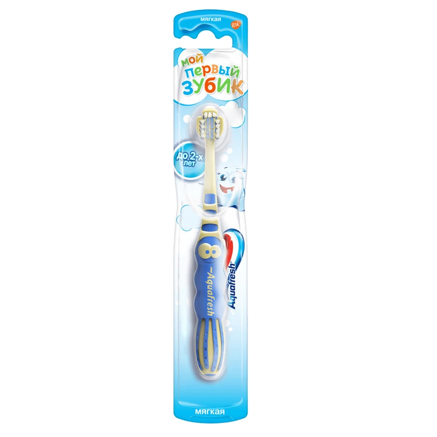 Зубная щетка Aquafresh Мои первые зубки мягкая: цены и характеристики