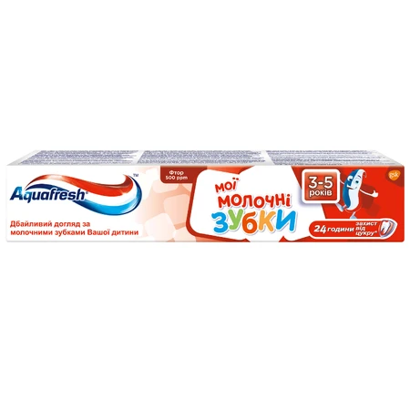 Зубна паста Aquafresh Мої молочні зубки, 50 мл: ціни та характеристики