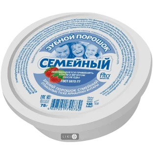 Зубной порошок Fitoкосметик Семейный, 75 г