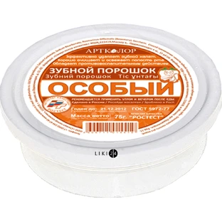 Зубний порошок "особливий" 75 г