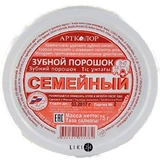 Зубной порошок Артколор Семейный, 75 г