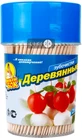 Зубочистки тм "фрекен бок" дерев'яні банка кругла №250