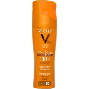 Сонцезахисний спрей для тіла Vichy Soleil Bronze Ідеальна засмага SPF-30 200 мл