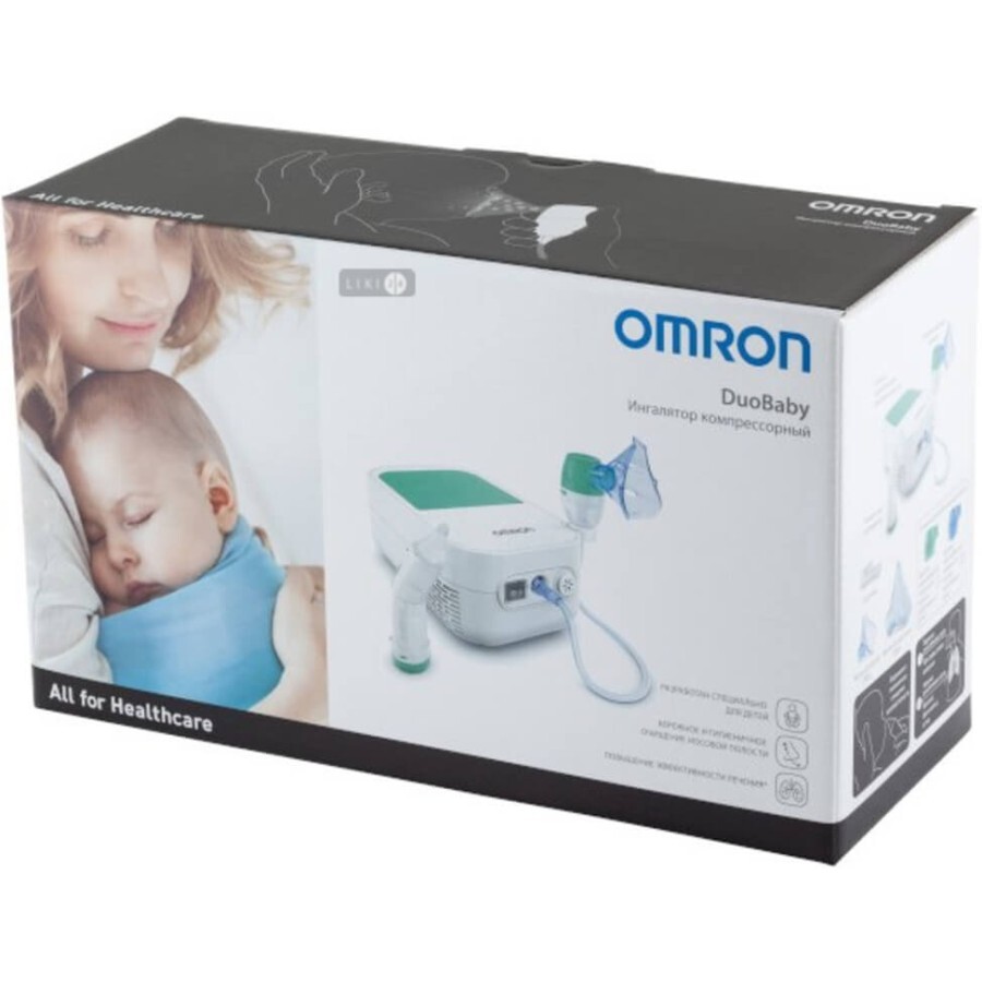 Інгалятор Omron Duo Baby NE-C301-E компресорний : ціни та характеристики