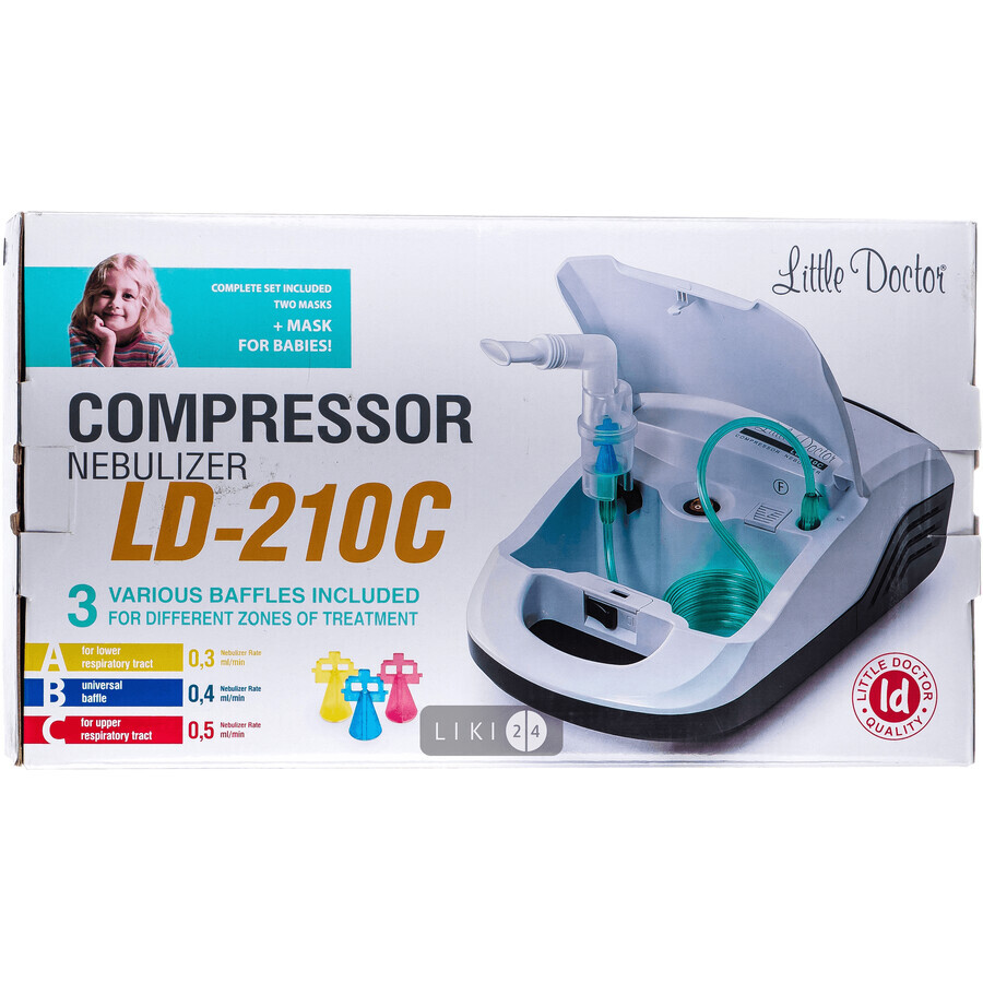 Інгалятор Little Doctor LD-210C компресорний : ціни та характеристики