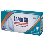 Аброл SR таблетки 75 мг, №10: ціни та характеристики