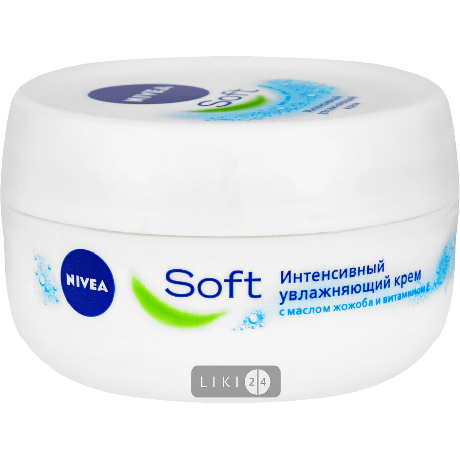 Крем Nivea Soft интенсивно увлажняющий для лица, рук и тела 100 мл: цены и характеристики