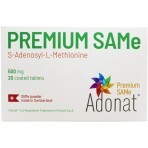 Адеметионин Адонат PREMIUM SAMe 500 мг таблетки, №20 (10х2): цены и характеристики