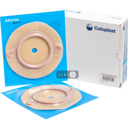 Калоприймач Coloplast 13191 Alterna стомічний двокомпонентний, пластина Long Wear фланець d 60 мм, 10-55 мм, №5: ціни та характеристики
