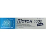 Ліотон 1000 гель туба 50 г