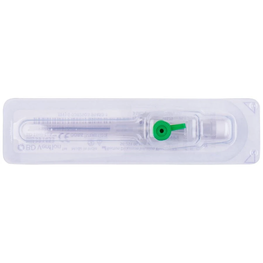 Канюля внутривенная BD Venflon Pro 18G (1,3 х 45 мм), зеленый: цены и характеристики