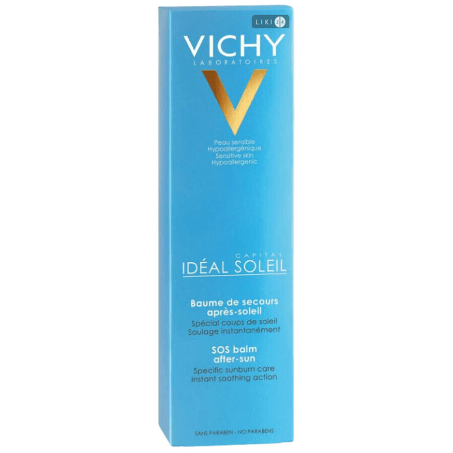 Бальзам после загара Vichy Ideal Soleil Capital SOS, 100 мл: цены и характеристики