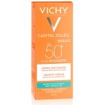 Крем солнцезащитный Vichy Capital Soleil солнцезащитный для лица тройного действия SPF 50+, 50 мл: цены и характеристики