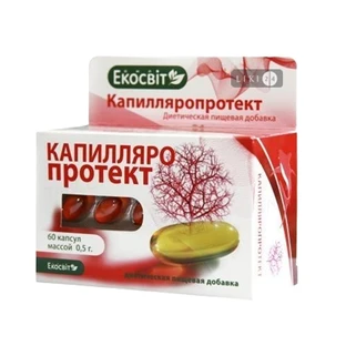 Капилляропротект капсулы 0,5 г, №60