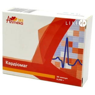 Кардиомаг капсулы 250 мг, №30
