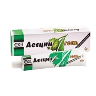 Аэсцин гель туба 40 г