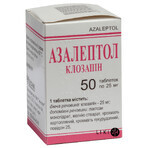 Азалептол табл. 25 мг банка №50: ціни та характеристики