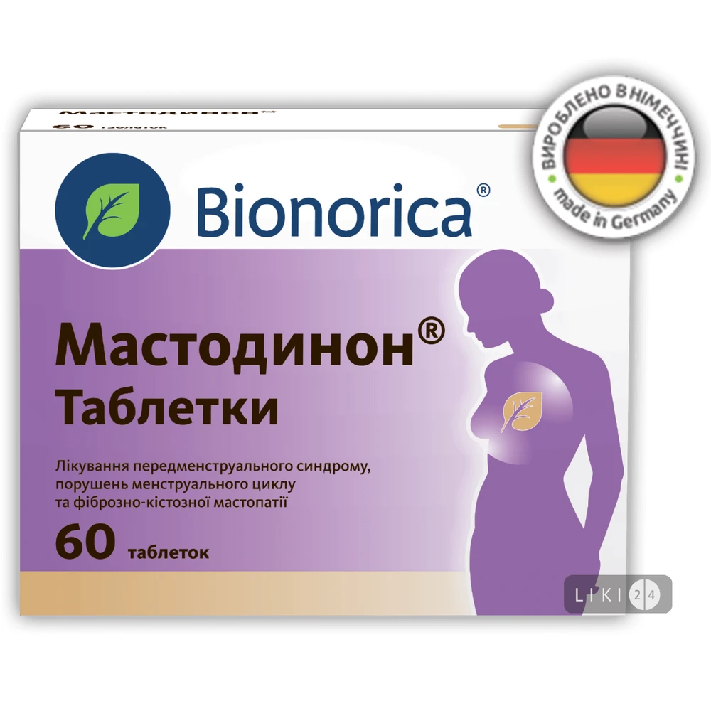 Мастодинон табл. блістер №60: ціни та характеристики
