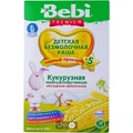 Каша безмолочна "кукурудзяна низькоалергенна" торгової марки "bebi" 200 г, с пребиотиками
