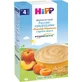 Молочная каша HiPP рисово-кукурузная Персики-Абрикосы с пребиотиками, 250 г