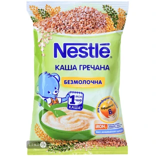 Безмолочна каша Nestle Гречана 160 г