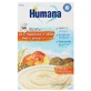 Каша молочная детская Humana Овсяная с персиком, с 6-ти месяцев, 200 г