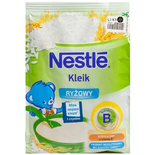 Дитяча каша Nestle рисова безмолочна з 6 місяців, 160 г