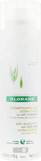 Шампунь Klorane с экстрактом овса сухой нежный спрей для темных волос, 150 мл флакон