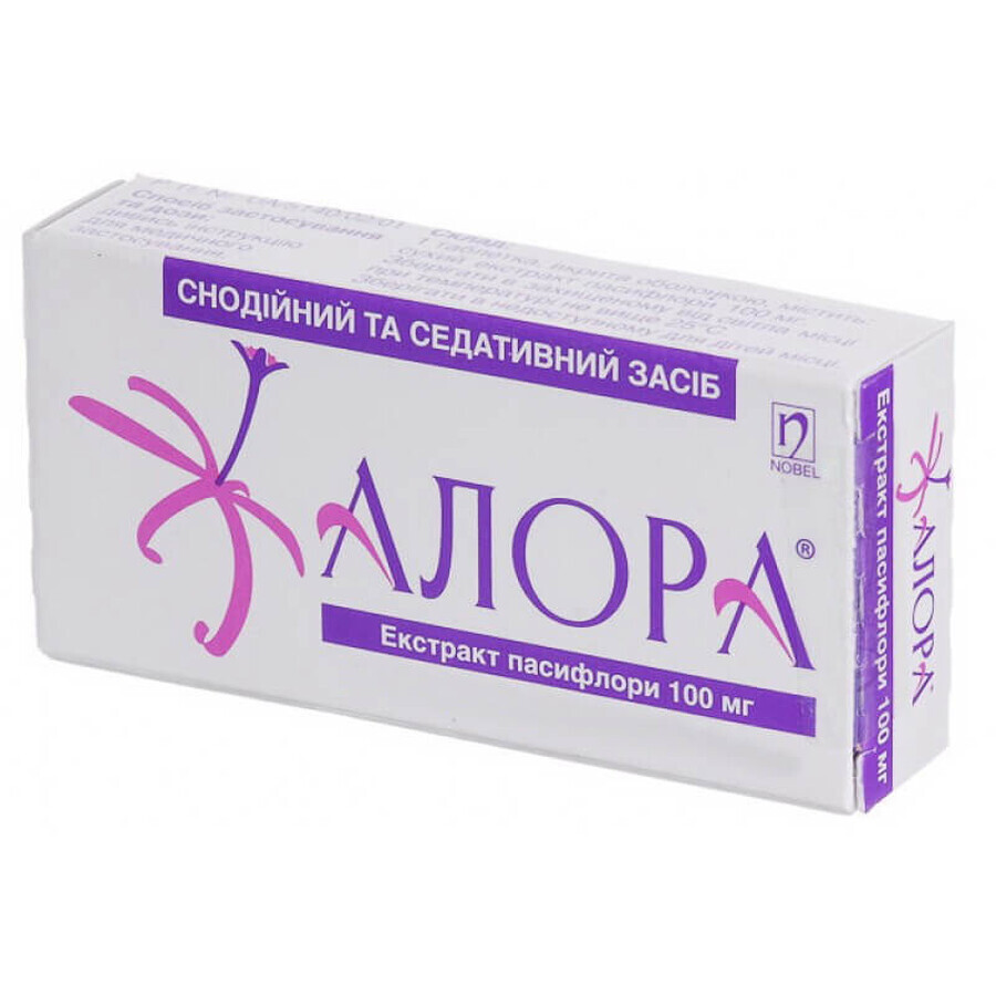 Алора табл. в/о 100 мг №10: ціни та характеристики