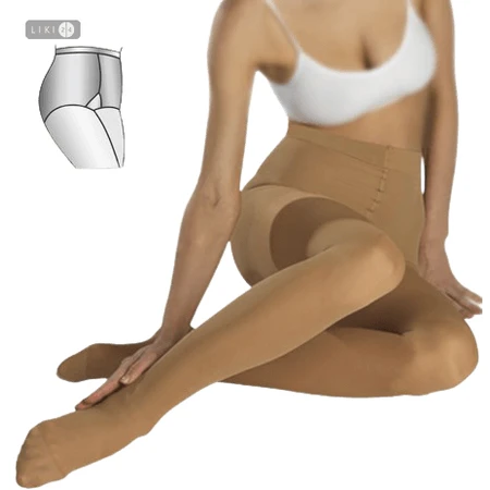Колготки Tonus Elast 0404 (18-21 mmHg) медицинские эластичные компрессионные, размер 3, 1 рост, песочный: цены и характеристики