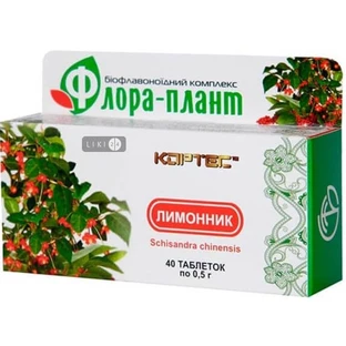 Комплекс биофлавоноидный Флора-Плант Лимонник №40
