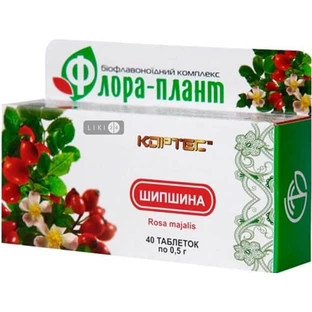 Комплекс біофлавоноїдний "флора-плант" шипшина №40