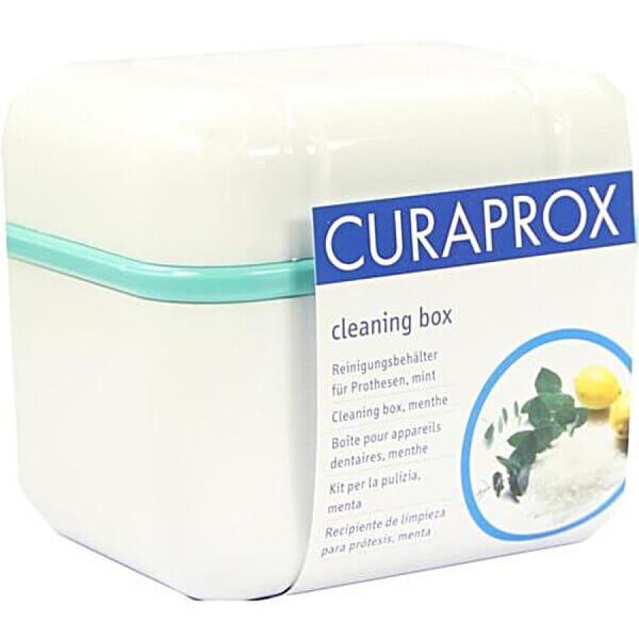 Контейнер Curaprox Cleaning Box  BDC111 для зберігання зубних протезів: ціни та характеристики